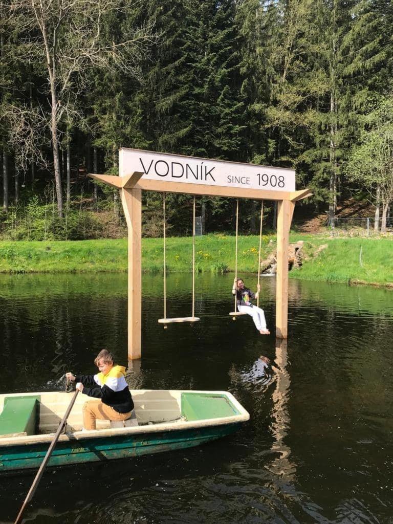 Chatky Vodnik Vimperk Eksteriør billede